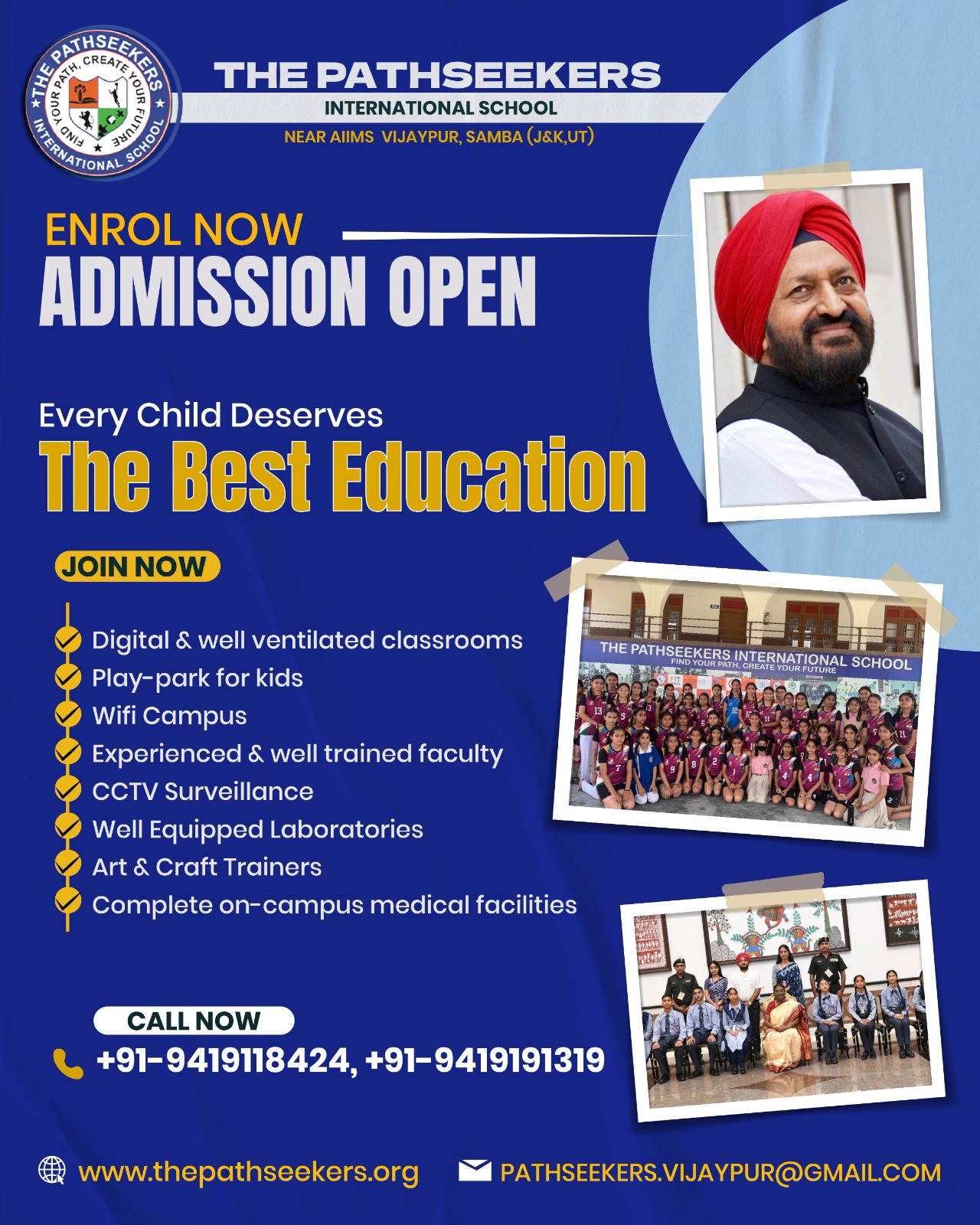Admission Open 2025